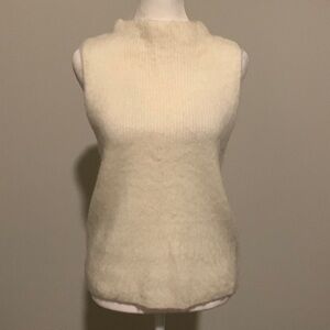 Fuzzy Sweater Tank Top
